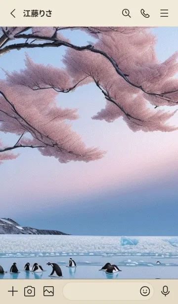 [LINE着せ替え] 浮世絵桜の季節 G0Vpの画像2