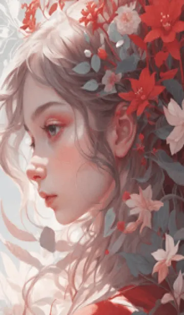 [LINE着せ替え] 春の妖精の少女 hP7Eoの画像1