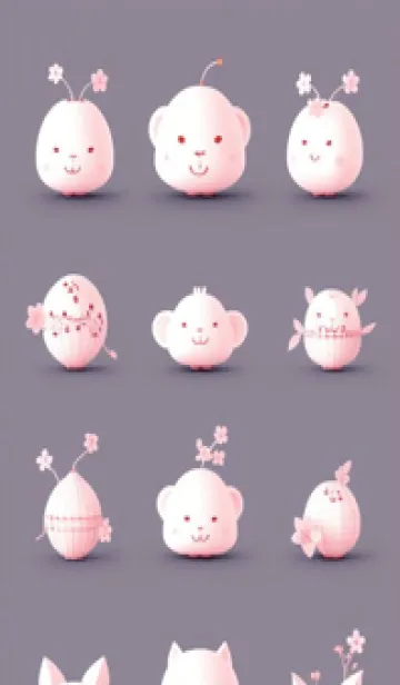 [LINE着せ替え] 浮世絵桜の季節 EUdR2の画像1