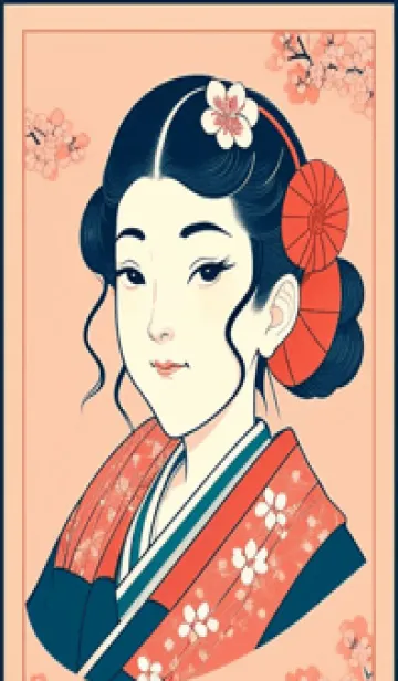 [LINE着せ替え] 浮世絵桜の季節 LOmjzの画像1