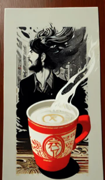 [LINE着せ替え] 午後のコーヒータイム S1fWdの画像1