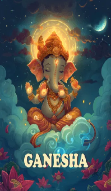 [LINE着せ替え] Ganesha: Rich All wishes come true(JP)の画像1