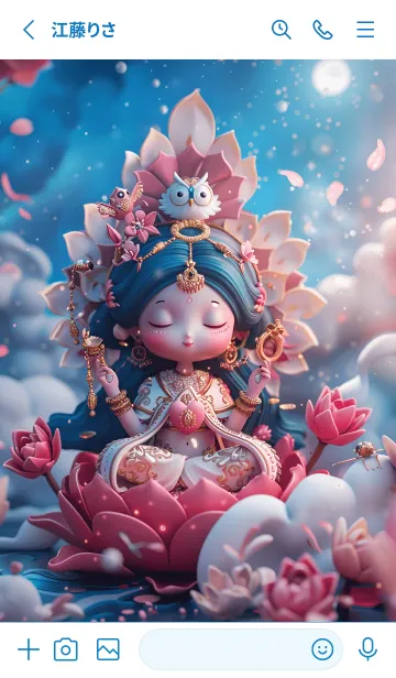 [LINE着せ替え] Lakshmi, wealthy, prosperous(JP)の画像2