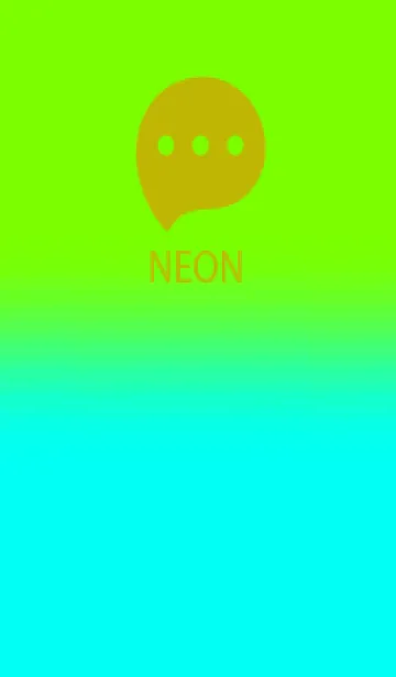 [LINE着せ替え] Neon Green & Neon Blue V7 (JP)の画像1