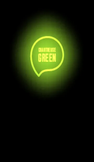 [LINE着せ替え] Chartreuse  Green Neon Theme (JP)の画像1