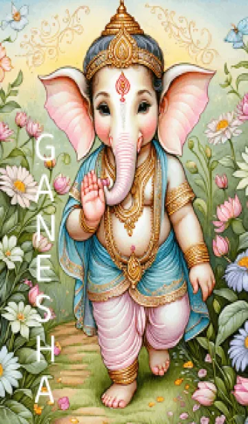 [LINE着せ替え] Ganesha Wealth And Rich Theme (JP)の画像1