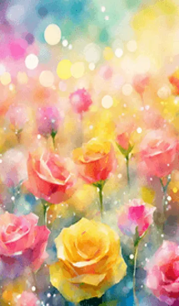 [LINE着せ替え] 薔薇(バラ)の花の着せかえ(R3427)の画像1