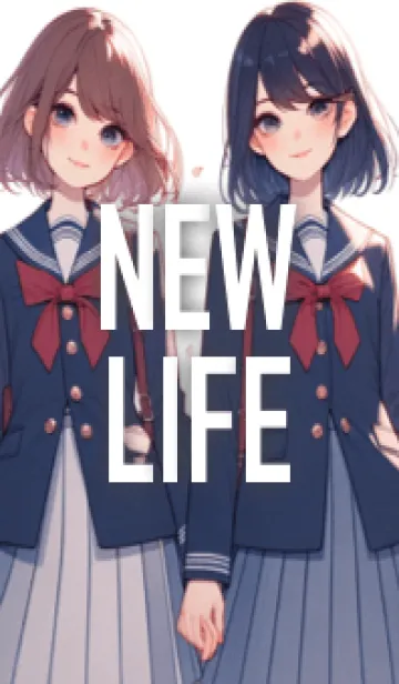 [LINE着せ替え] New Life 02の画像1