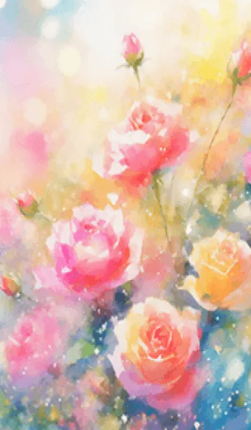 [LINE着せ替え] 薔薇(バラ)の花の着せかえ(R3426)の画像1