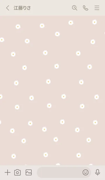 [LINE着せ替え] flowers bloom_ivorypinkの画像2