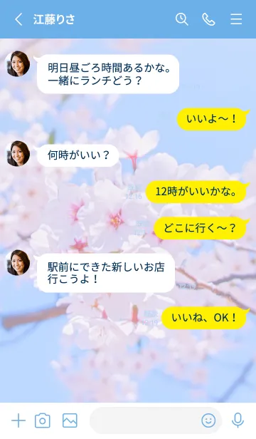 [LINE着せ替え] Sakura Photo 225 Not AIの画像3