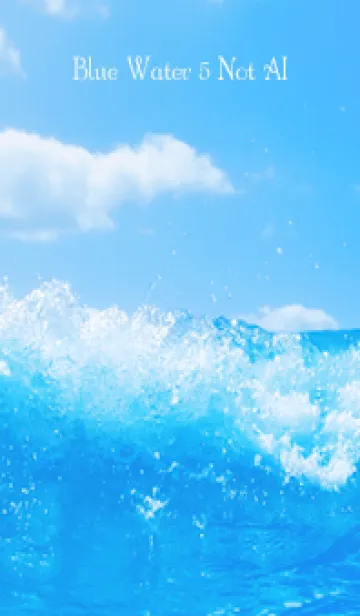 [LINE着せ替え] Blue Water 5 Not AIの画像1