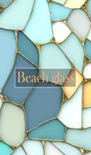 [LINE着せ替え] Beach glass 9の画像1