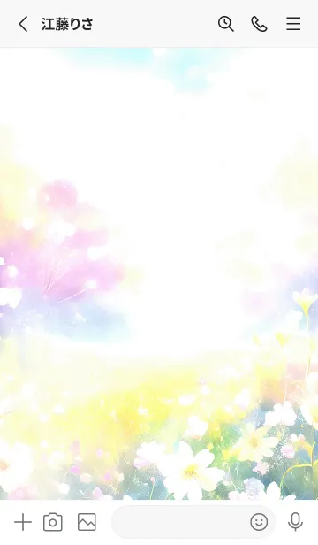 [LINE着せ替え] 優美な春の風景の着せかえ(Spring-134)の画像2