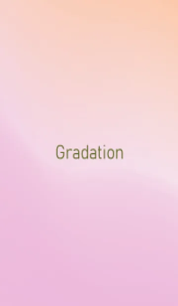 [LINE着せ替え] gradation-ORANGE&PINK 48の画像1