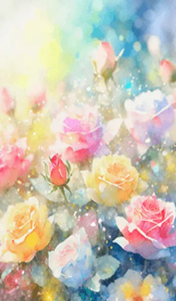 [LINE着せ替え] 薔薇(バラ)の花の着せかえ(R3432)の画像1