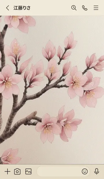 [LINE着せ替え] 浮世絵桜の季節 RuEK2の画像2