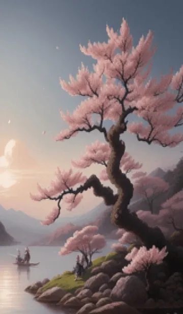 [LINE着せ替え] 浮世絵桜の季節 LUvmLの画像1