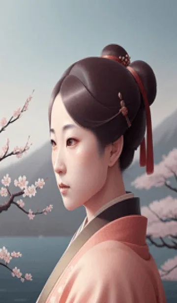 [LINE着せ替え] 浮世絵桜の季節 mLGbbの画像1