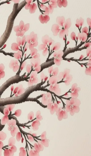 [LINE着せ替え] 浮世絵桜の季節 8SQ7Qの画像1