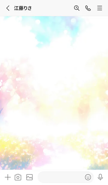 [LINE着せ替え] 優美な春の風景の着せかえ(Spring-142)の画像2