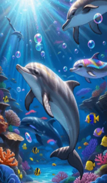 [LINE着せ替え] 海の幻想曲 #DUML014。の画像1