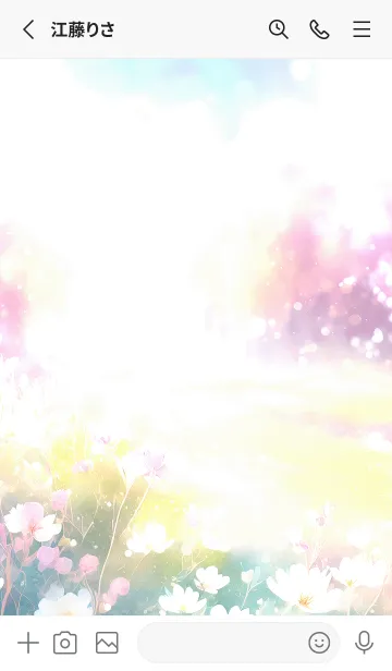 [LINE着せ替え] 優美な春の風景の着せかえ(Spring-144)の画像2