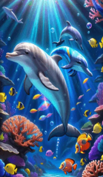 [LINE着せ替え] 海の幻想曲 #DUML013。の画像1