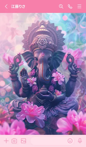 [LINE着せ替え] Ganesha: Wealth, fortune, success.(JP)の画像2