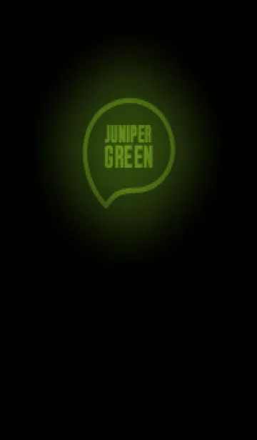 [LINE着せ替え] Juniper Green Neon Theme (JP)の画像1