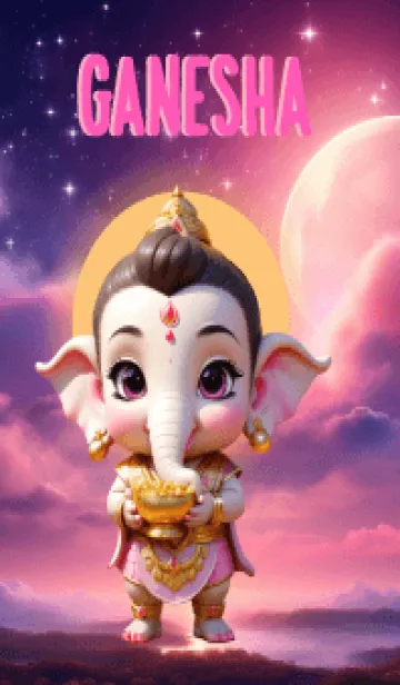 [LINE着せ替え] Ganesha : For wish you lucky Theme (JP)の画像1