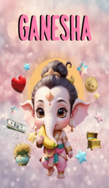 [LINE着せ替え] Ganesha : Wealth & Money Theme (JP)の画像1