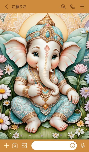 [LINE着せ替え] Ganesha: For Rich Theme (JP)の画像2