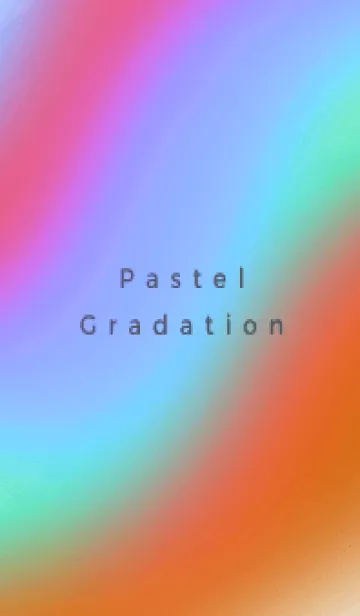 [LINE着せ替え] パステル グラデーション 35の画像1