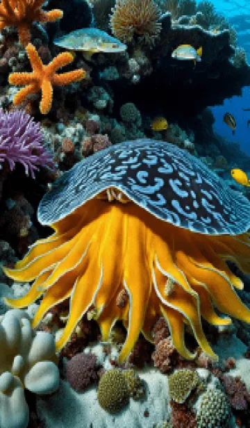 [LINE着せ替え] Beautiful sea theme (JP)の画像1