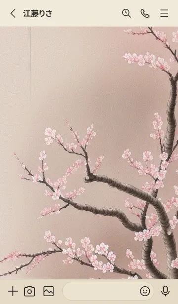 [LINE着せ替え] 浮世絵桜の季節 Twrchの画像2