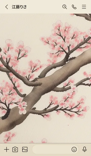 [LINE着せ替え] 浮世絵桜の季節 NUTQ7の画像2