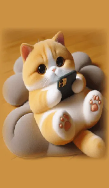 [LINE着せ替え] モバイル cat-0326184の画像1