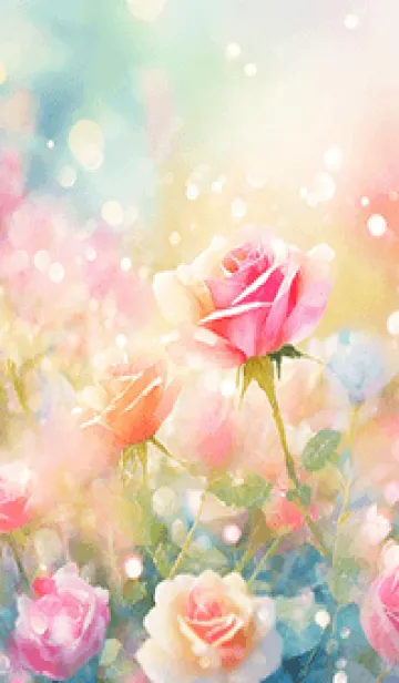 [LINE着せ替え] 薔薇(バラ)の花の着せかえ(R3444)の画像1