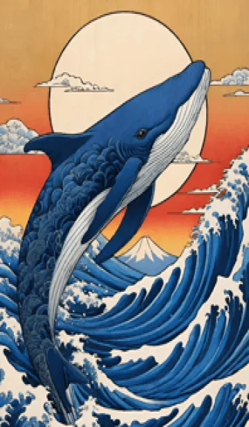 [LINE着せ替え] 浮世絵 山海桜花 J9Mznの画像1