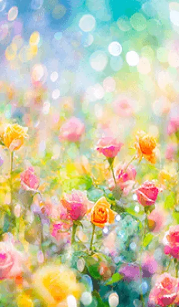 [LINE着せ替え] 薔薇(バラ)の花の着せかえ(R3447)の画像1