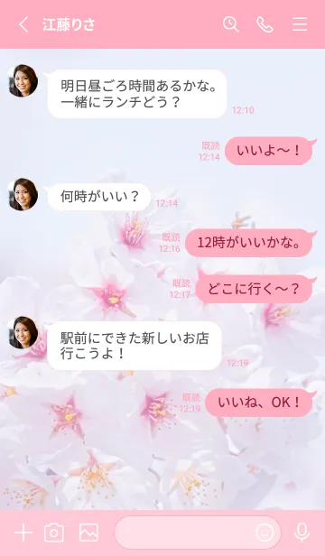 [LINE着せ替え] Sakura Photo 229 Not AIの画像3