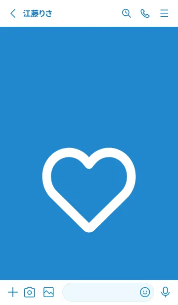 [LINE着せ替え] ハート アイコン 94の画像2