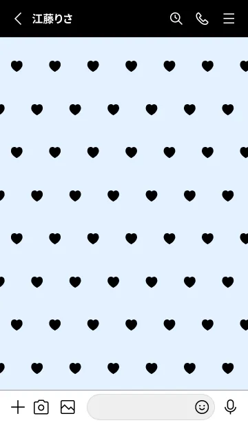 [LINE着せ替え] ラブ ミニ ハート 14の画像2