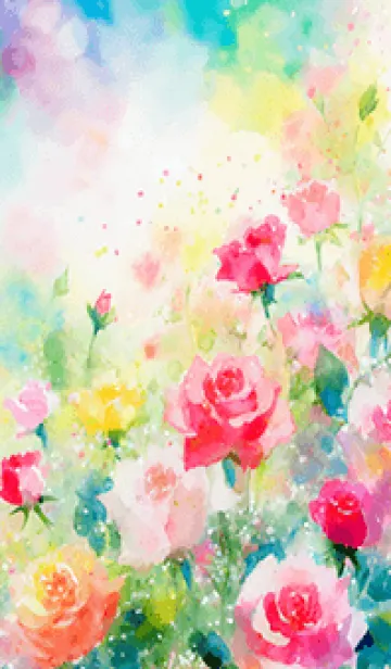 [LINE着せ替え] 薔薇(バラ)の花の着せかえ(R3455)の画像1