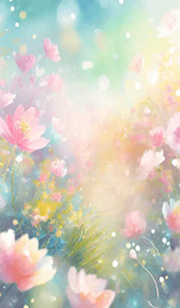 [LINE着せ替え] 優美な春の風景の着せかえ(Spring-160)の画像1