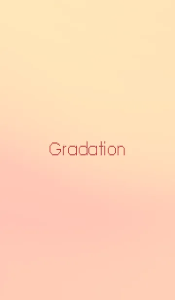 [LINE着せ替え] gradation-YELLOW&PINK 64の画像1