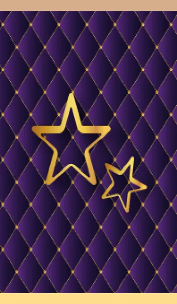 [LINE着せ替え] 星のリング 薄茶と黄色の画像1