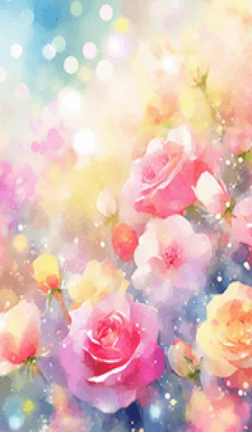 [LINE着せ替え] 薔薇(バラ)の花の着せかえ(R3458)の画像1