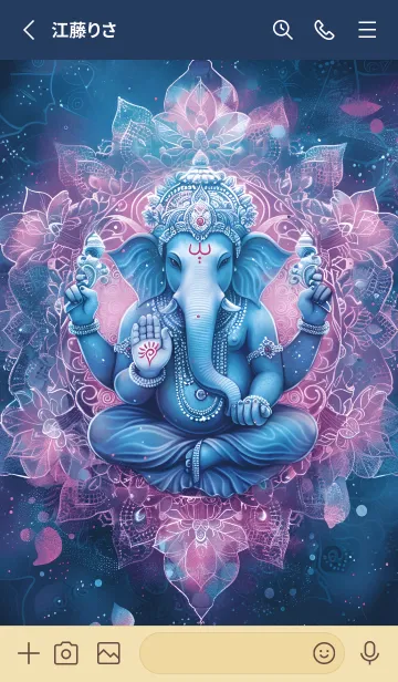 [LINE着せ替え] Ganesha: Rich, rich, rich！！(JP)の画像2